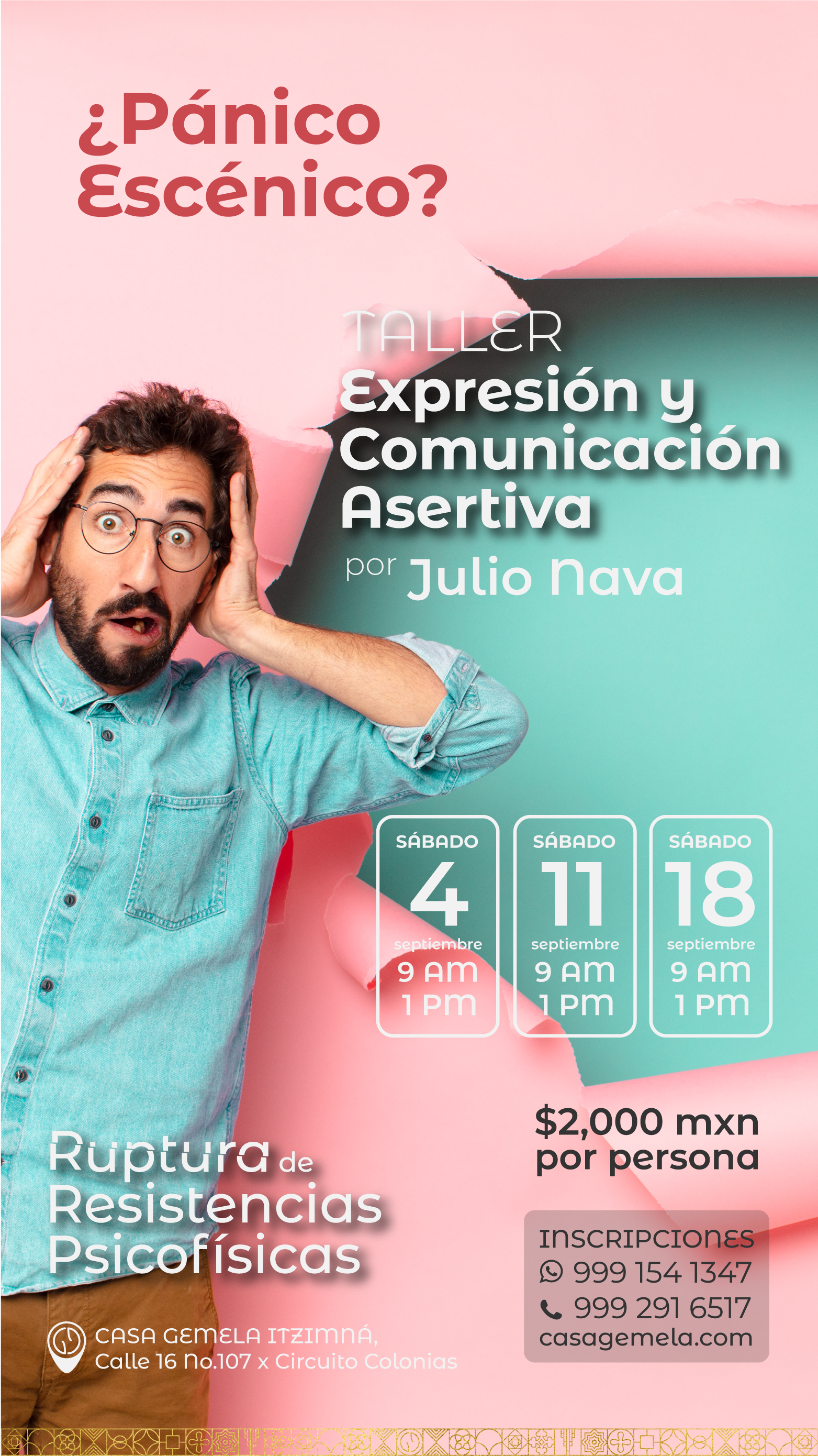 Taller<br/>Expresión y comunicación Asertivas