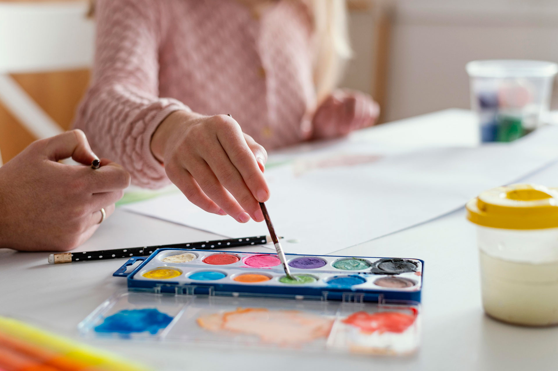 Taller de vacaciones de pascua | Experimentación y sensación con acuarela