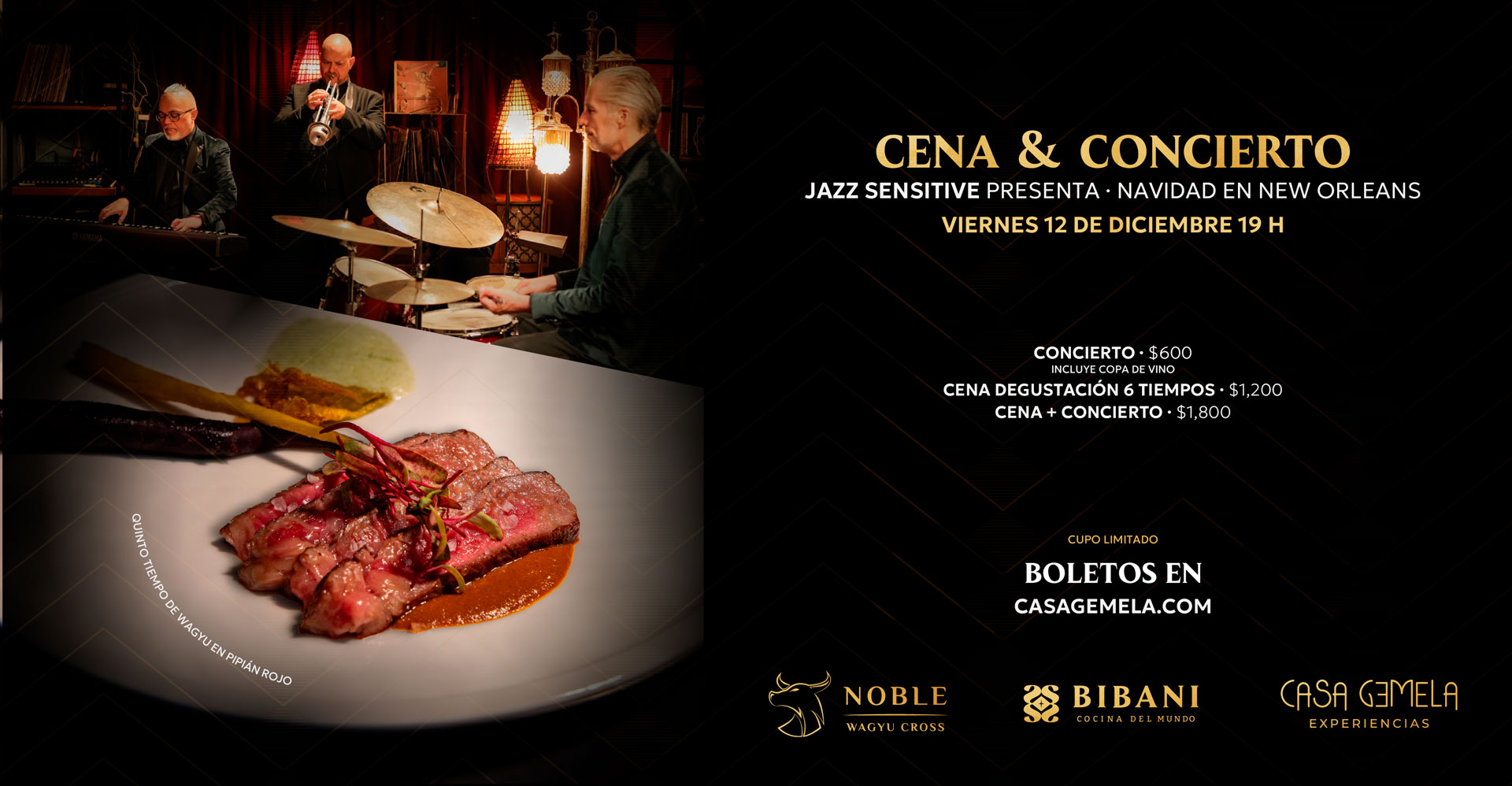 CENA & CONCIERTO