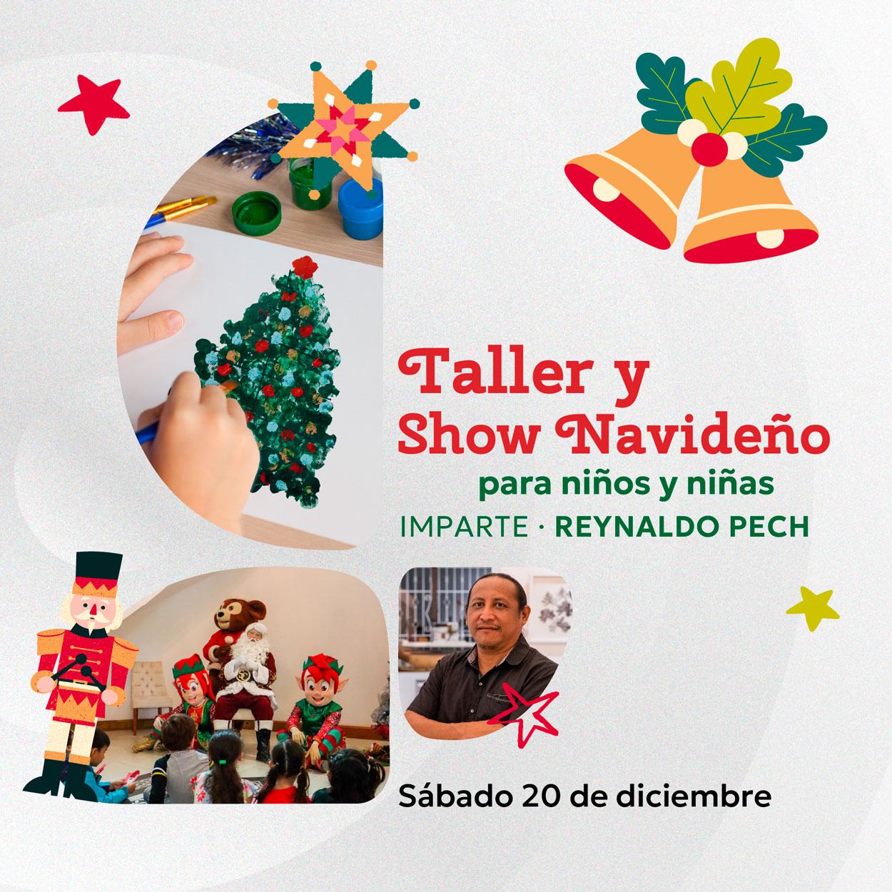 Taller y show navideño