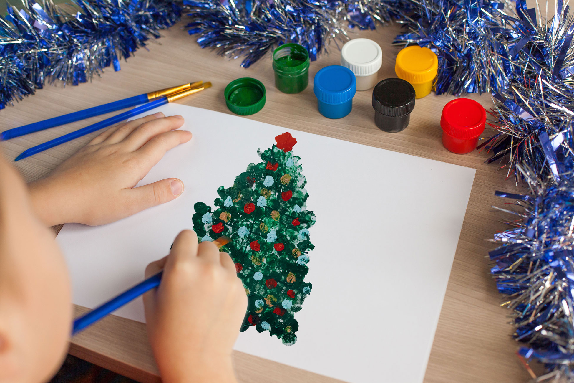 Taller y show navideño